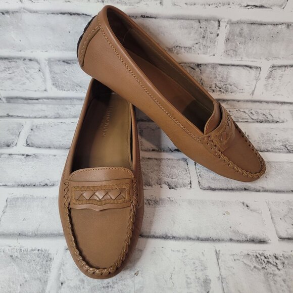 Bottega Veneta Shoes - Bottega Veneta Tan Loafers Size 39